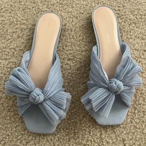 Loeffler Randall Daphne Blue Slides